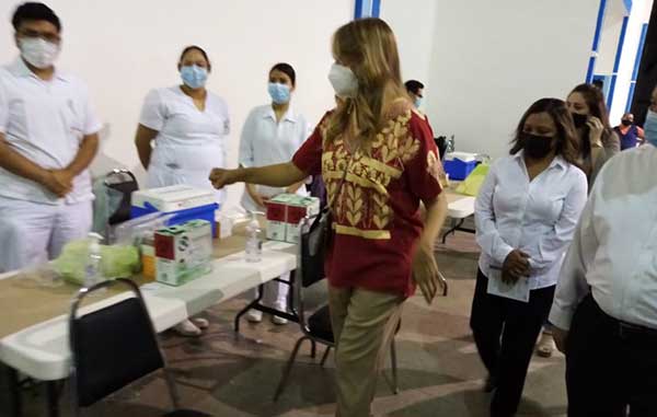 Hay capacidad para aplicar 9 mil vacunas diarias: Maki Ortiz 1 MAKI ORTIZ 2 1