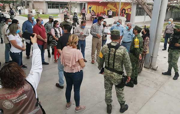 Supervisan en Matamoros sedes para aplicación de vacuna Pfizer 1 MATAMOROS 5