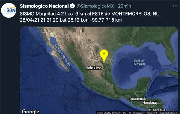 Temblor-Montemorelos