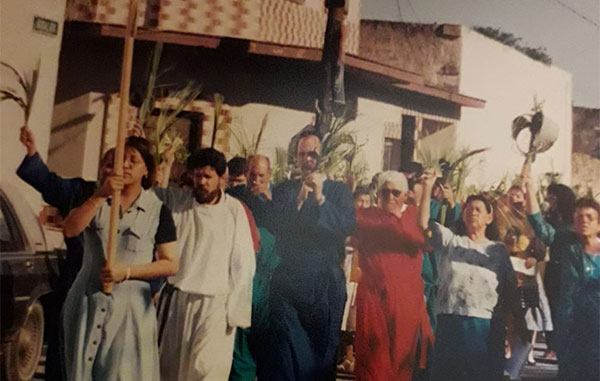 El Viacrucis, una tradición que extrañaron en Higueras, NL 1 VIACRUCIS 2