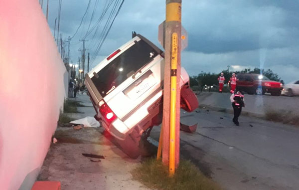 Volcadura arroja un fallecido en Reynosa 1 vol