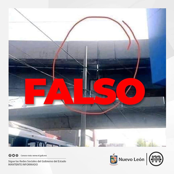 Desmienten fotos falsas de Metro en Monterrey 1 180693166 209892207360515 2633052936790066759 n