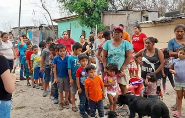 Llevan momentos de alegría a niños migrantes en Reynosa 4 183060127 1372527103118047 2460546611540261769 n