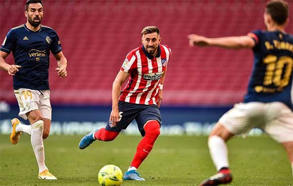 Atlético de Madrid vence 2-1 a Valladolid y Herrera festeja 1 HECTOR HERRERA