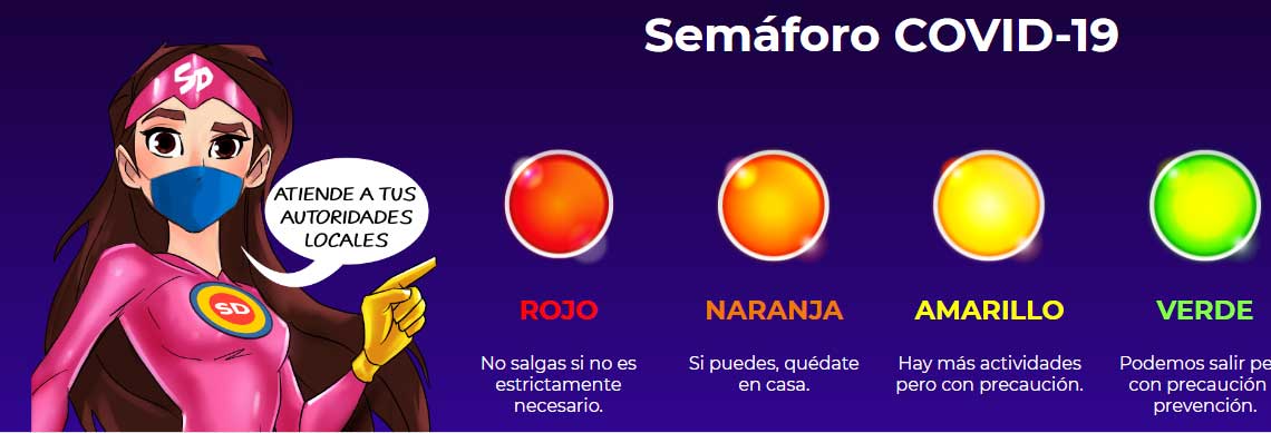 Tamaulipas sigue en amarillo y NL deja el verde 1 SEMAFOTO COVID