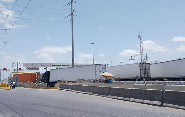 Filas kilométricas en el puente Reynosa-Pharr 2 203981922 1173840303119511 5212861995926477048 n