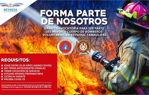 Invita Maki a hombres y mujeres a ser bomberos voluntarios 1 ANUNCIO