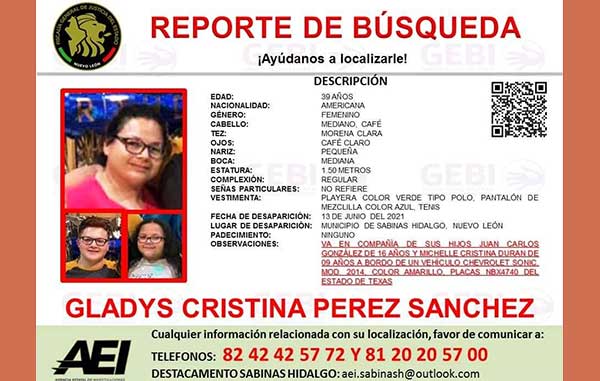 Sin aparecer familia americana extraviada en Nuevo Laredo 1 BUSQUEDA