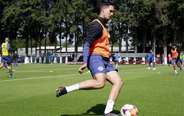 El español Ian González ya entrenó con Toluca 1 IAN GONZALEZ