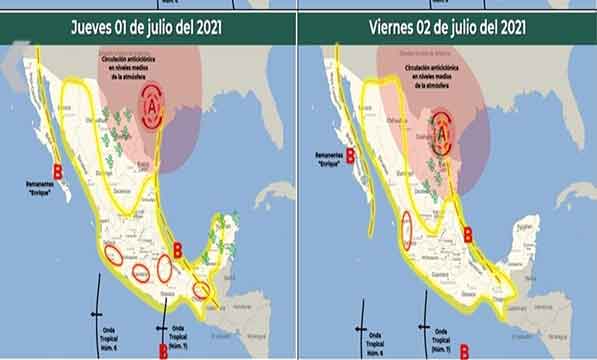 Sigue alerta por alta probabilidad de lluvias en Reynosa 1 JUEVES