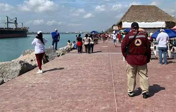 Refuerzan vigilancia sanitaria en Playa Miramar 1 MADERO 4