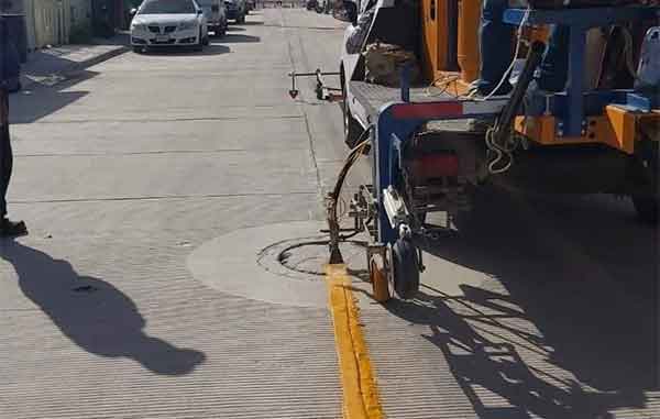 Delimitan carriles para favorecer tráfico vehicular en Reynosa 1 REYNOSA 2 1