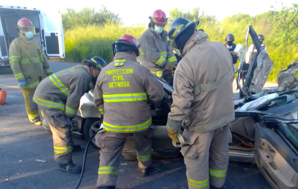 Mueren dos hombres en fuerte encontronazo 1 prensa