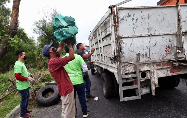 Encabeza Cristina Díaz brigada de limpieza en arroyo 1 123 10.50.19