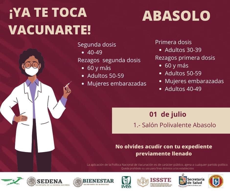 Inicia vacunación en grupo de 30 a 39 años en Nuevo León 7 202112456 450449622812420 8255433587116099401 n