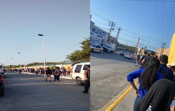 Denuncian caos y desorden en filas para vacunación a jóvenes de 18 a 21 años 3 4567 1