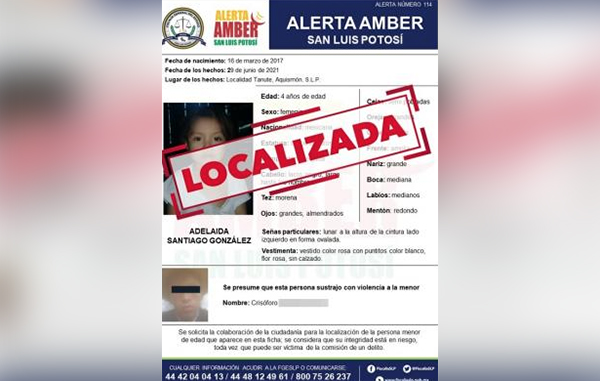alerta amber