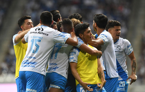 Puebla le saca empate a Rayados 1 puebla