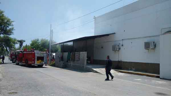 Se queman instalaciones de Policía en Allende 1 Incendio allende 2