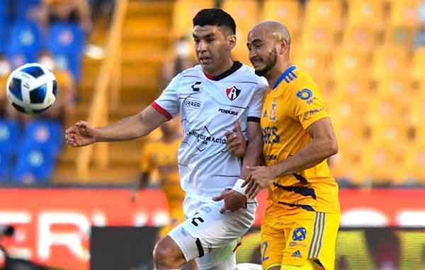 Rescata Atlas empate de 1-1 ante Tigres 1 TIGRES 7