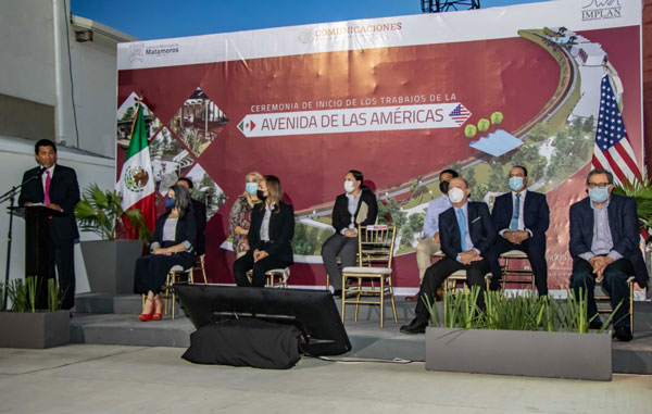 Con 108 MDP inician Proyecto Binacional de la Avenida Las Américas 1 am 2