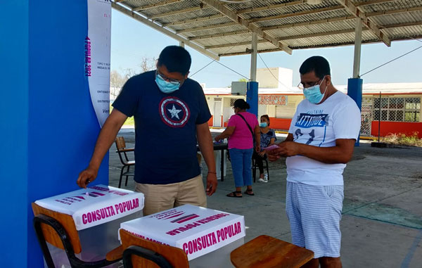Participan en Tamaulipas el 6.49 % en la consulta ciudadana 1 consultapopular