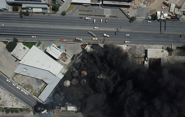 Reporta Protexa cuatro lesionados en explosión en su planta 4 ddv