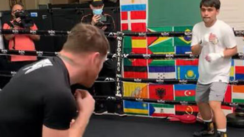 ‘Canelo’ Álvarez entrena al hijo de Manny Pacquiao y prepara su debut 4 2 canelo entrena