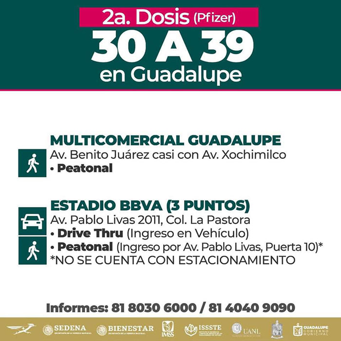 Inicia vacunación contra Covid-19 en Guadalupe 1 244644321 398449181881587 7898149425029565928 n