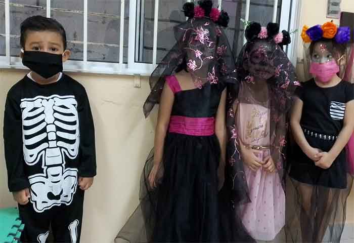Promueven tradiciones del Día de Muertos con niños del DIF Madero 1 MADERO 3