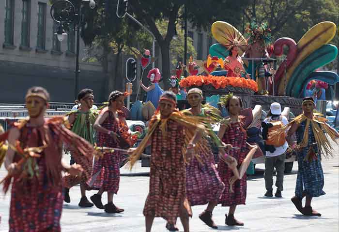 Gran colorido muestra desfile Internacional del Día de Muertos en CDMX (fotogalería) 3 MUERTOS 3