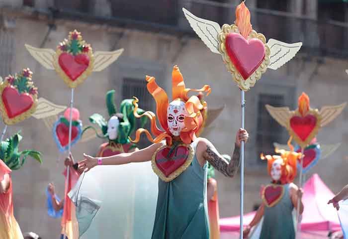 Gran colorido muestra desfile Internacional del Día de Muertos en CDMX (fotogalería) 4 MUERTOS 4