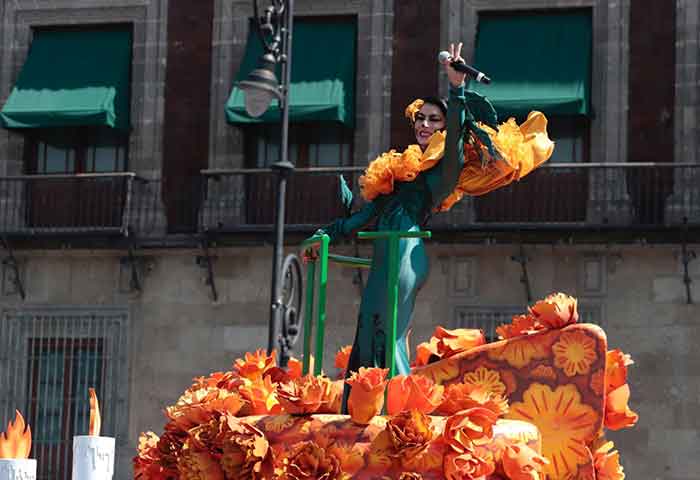 Gran colorido muestra desfile Internacional del Día de Muertos en CDMX (fotogalería) 5 MUERTOS 5