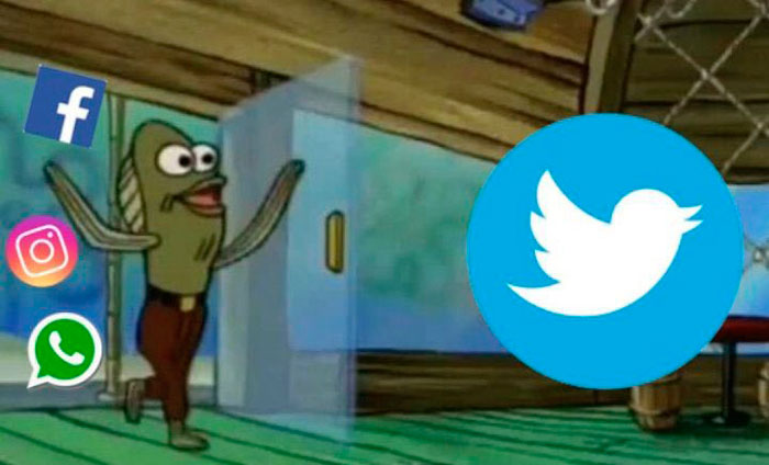 Redes sociales presentan fallas a nivel mundial 7 Memes 9