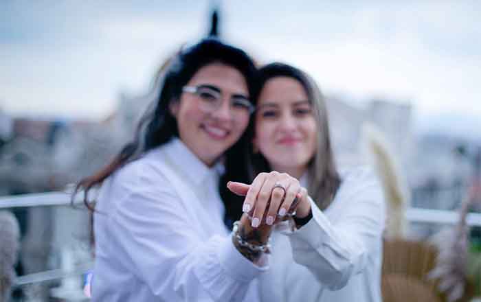 Propuesta de matrimonio desde Torre Latino se hace viral 4 NOVIAS 5