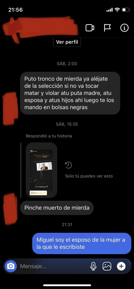 ‘Chaka’ y su familia reciben amenazas de muerte por su desempeño 1 01 34