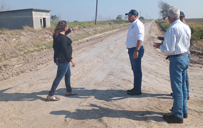 Rehabilitan la brecha 22 en Río Bravo 2 269981465 3201011606811132 1192149060151634742 n