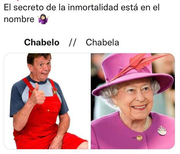 Regresan los memes de ‘Chabelo vivió más que…’ 4 Memes chabelo chente 7