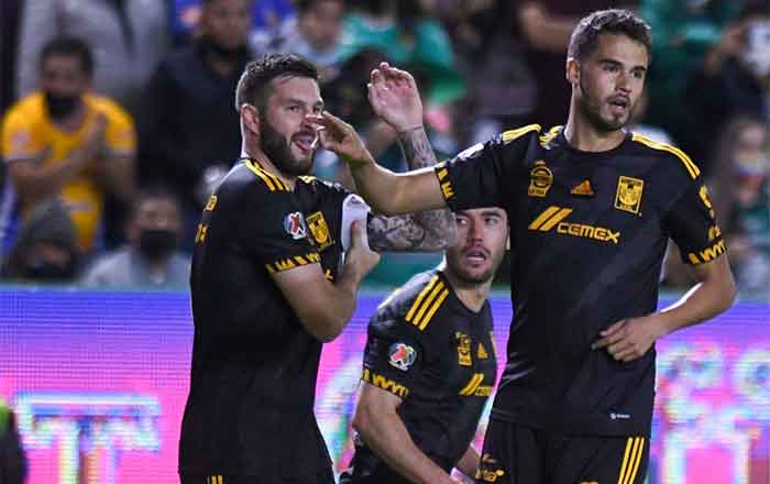 ¡No se pudo! Tigres perdió 2-1 en partido de vuelta ante León 2 TIGRES 1