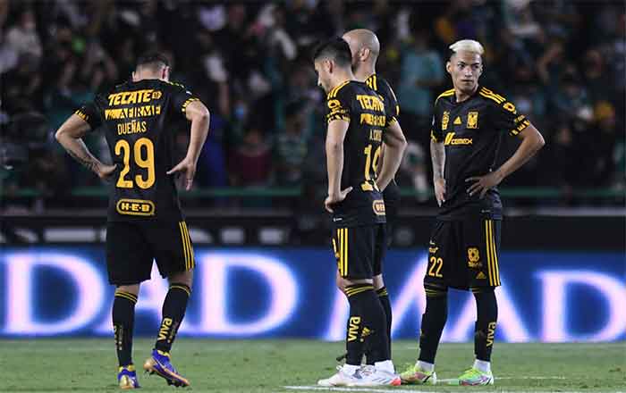 ¡No se pudo! Tigres perdió 2-1 en partido de vuelta ante León 1 TIGRES 10 1
