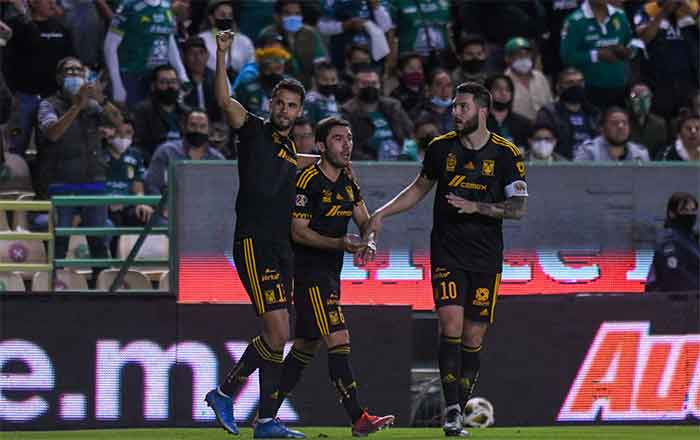 ¡No se pudo! Tigres perdió 2-1 en partido de vuelta ante León 5 TIGRES 3 1
