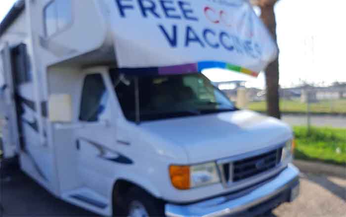 Abren segundo centro de vacunación en Hidalgo, Texas 2 VACUNA 3
