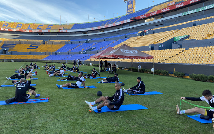 Con entrenamiento ligero siguen Tigres su preparación 2 image00010