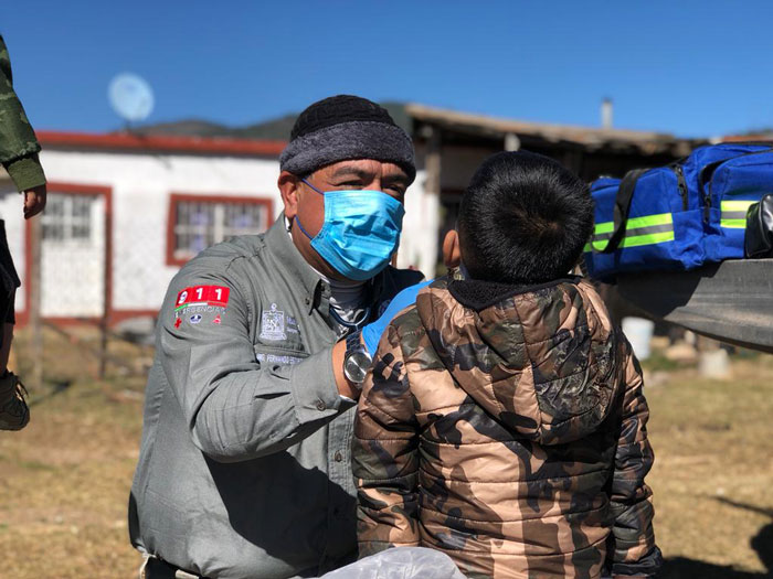 Llevan auxilio para el frío a la comunidad más alta de NL 3 Frio 1 1