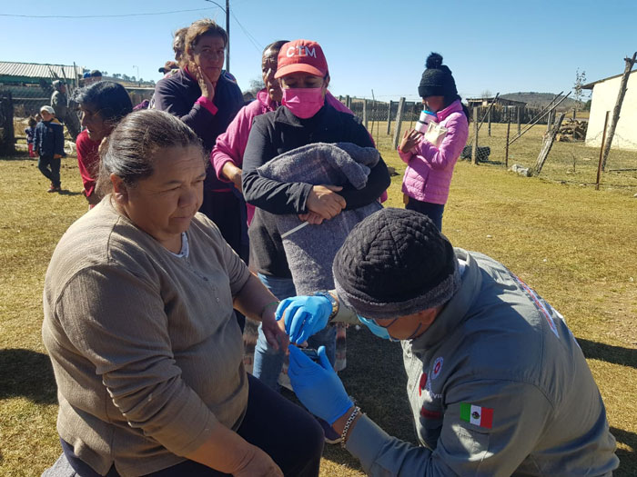 Llevan auxilio para el frío a la comunidad más alta de NL 2 Frio 3 1