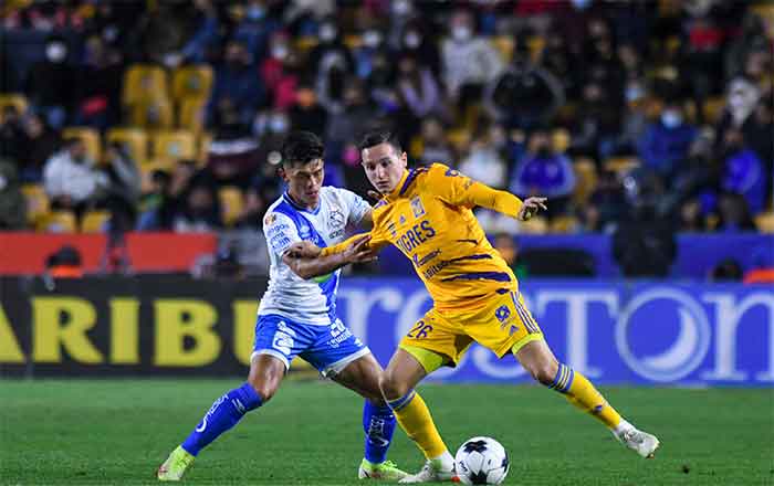 Sorprende el humilde cuadro poblano a los Tigres en El Volcán 3 TIGRES 2 1
