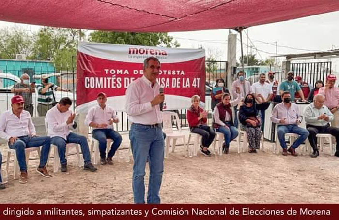 Toman protesta a comités de Defensa de la 4T en Río Bravo 3 mmm