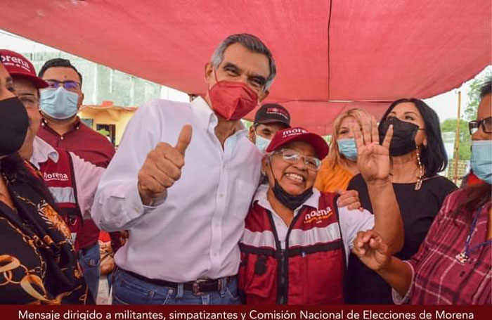Toman protesta a comités de Defensa de la 4T en Río Bravo 1 morena 1
