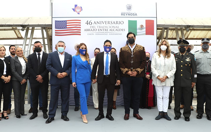 En una tensa calma celebran en Reynosa ceremonia del Abrazo 1 248078664 405636014708580 1499520808969685773 n