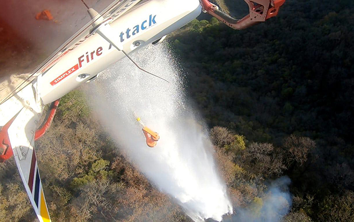 Reanudan labores contra incendio forestal en Santiago 1 275080646 965023174145554 6516165137851250209 n